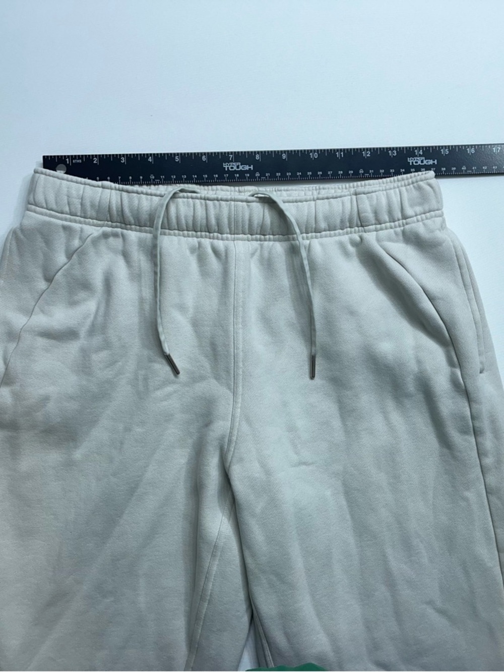Lululemon Scuba MR Oversized Jogger Womens Size Medium LW5GLNS Bone White Heavy - Picture 4 of 16